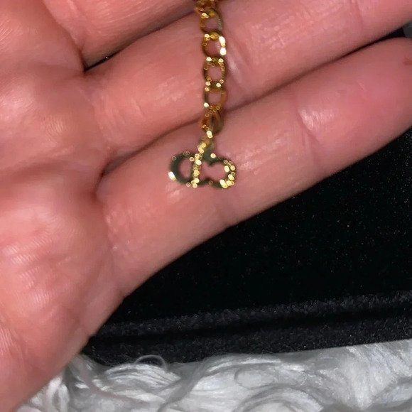 Christian Dior heart pendant - Picture 2 of 5